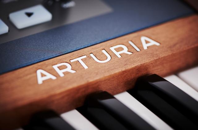 Detail of an Arturia PolyBrute synthesizer, taken on August 17, 2020. (Photo by Olly Curtis/Future Publishing via Getty Images)